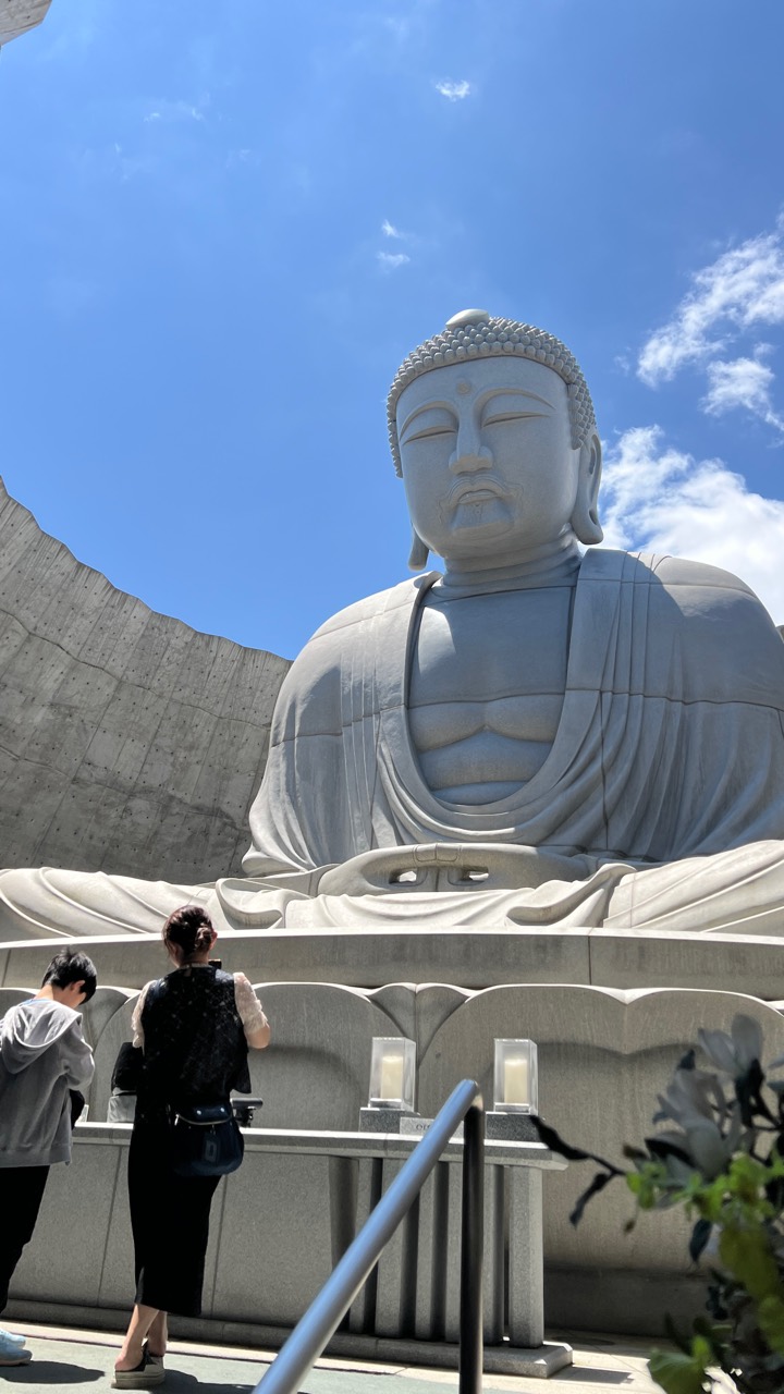 頭大仏殿參拜