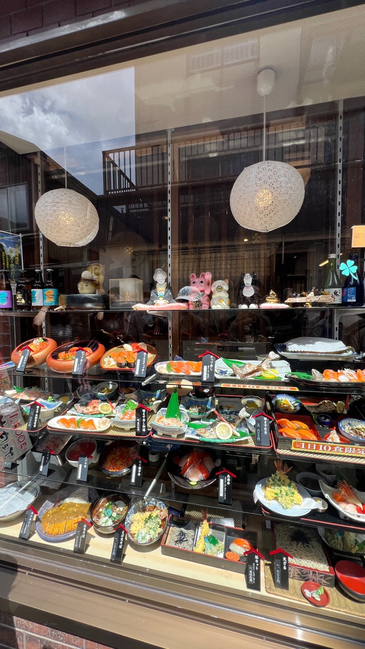 お食事処 寿餐點模型